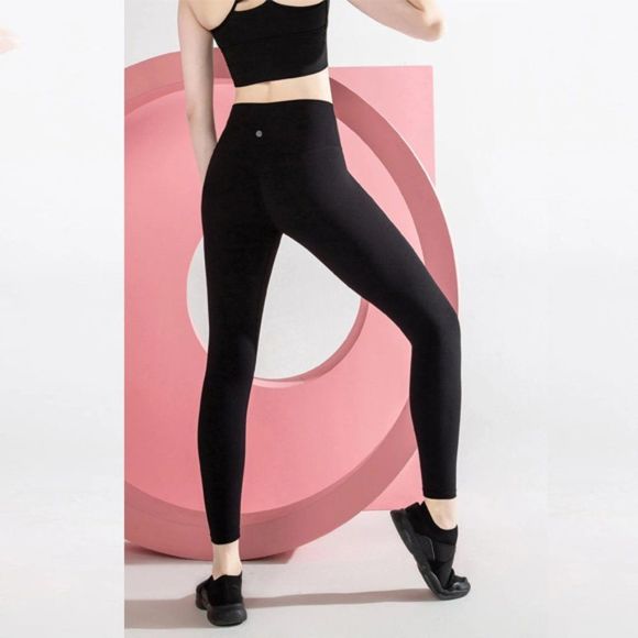 Stash Pocket High Rise Four-Way Stretch Legging - Buttery Soft Legging - Picture 4 of 5